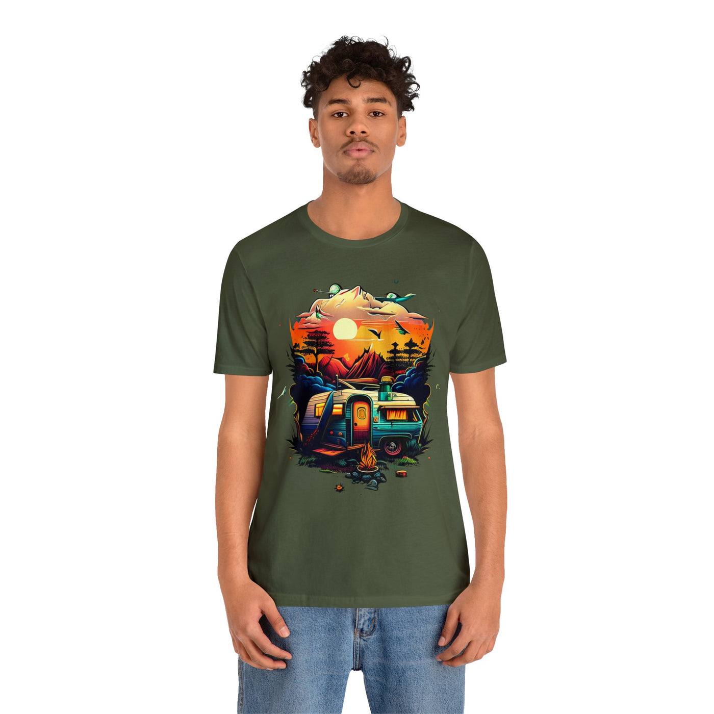 Sunset Trailer Short Sleeve Tee