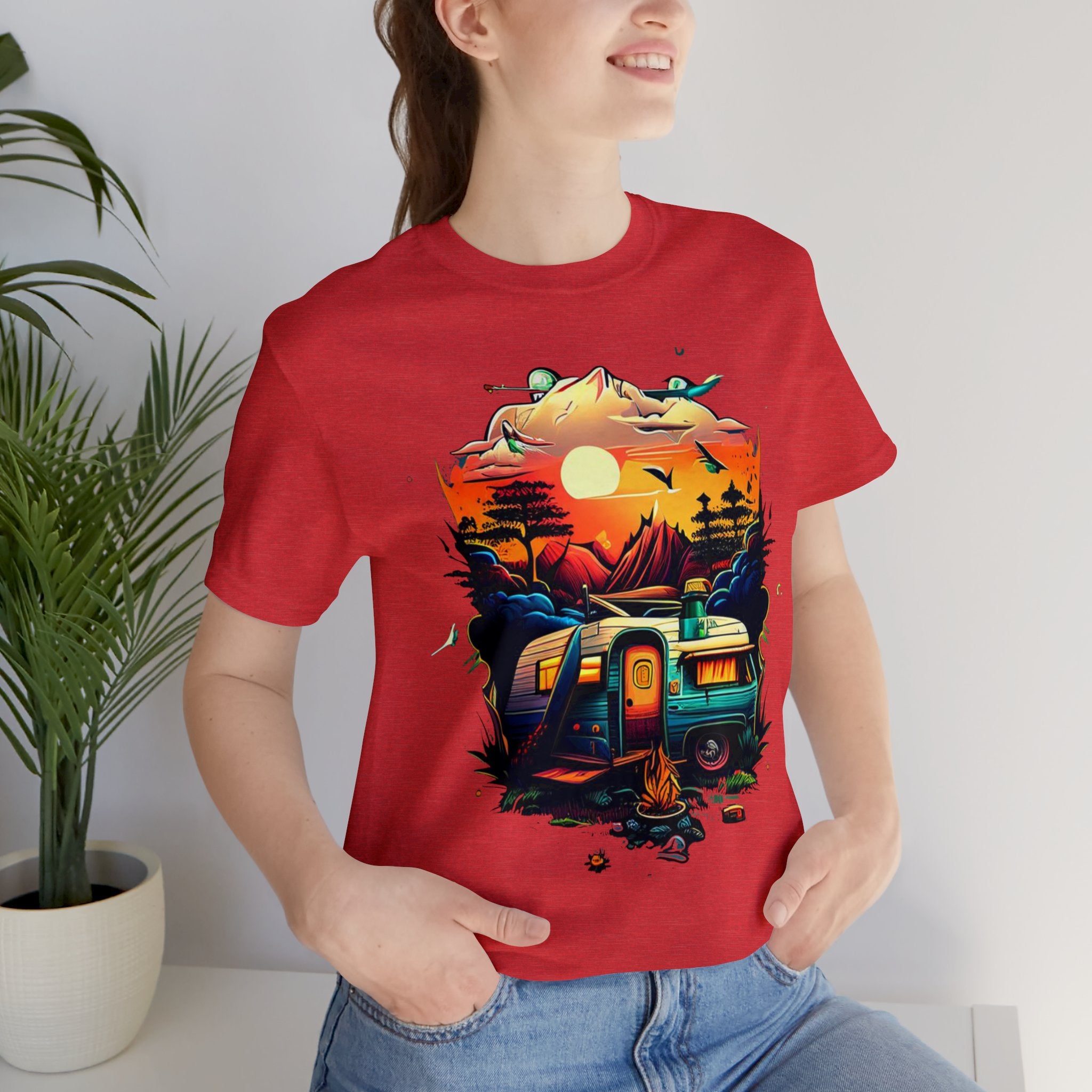 Sunset Trailer Short Sleeve Tee