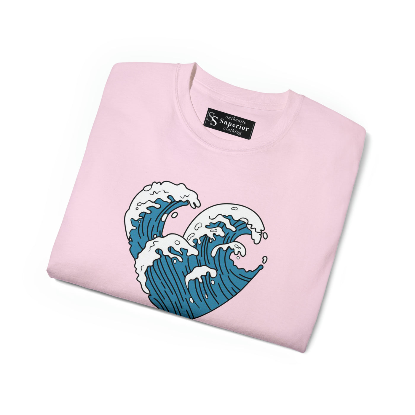 Heart Waves Unisex Ultra Cotton Tee