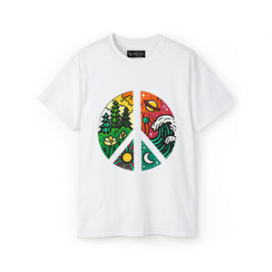 PEACE Unisex Ultra Cotton Tee