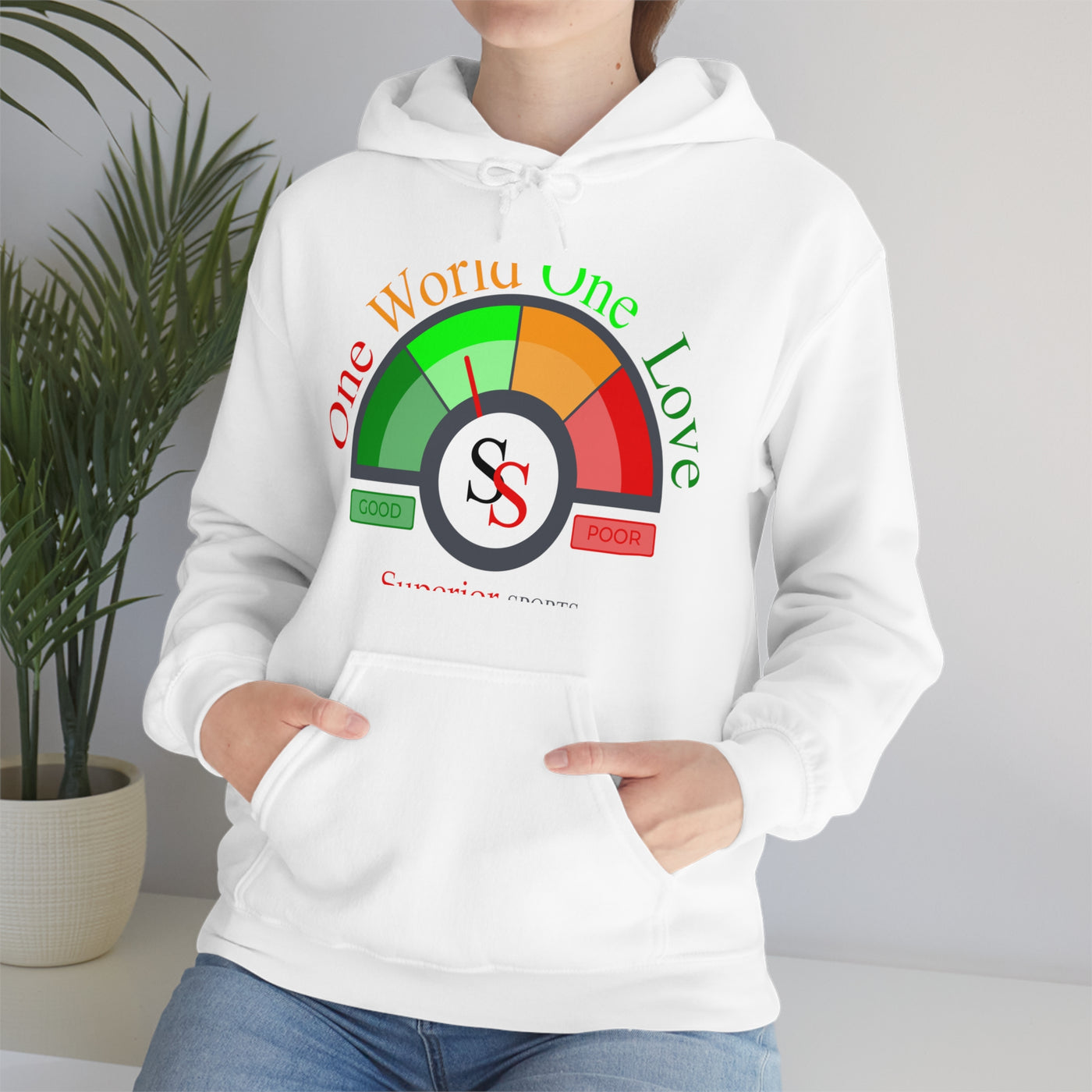 LADIES HOODED SWEATSHIRT