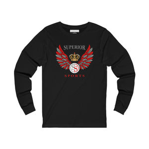 Men Long Sleeve Wings SS Tee