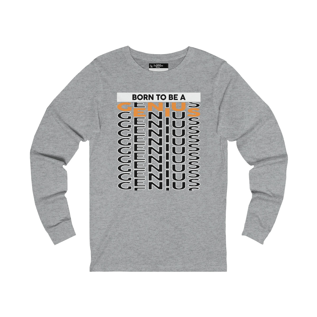Men Long Sleeve Genius Tee