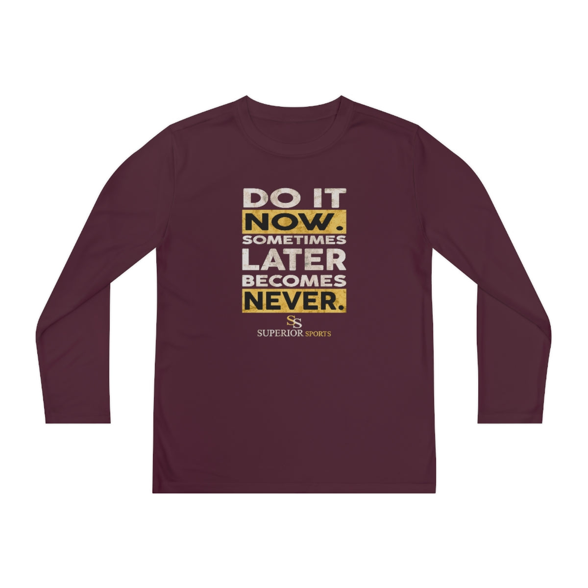 Kids Long Sleeve Competitor Tee