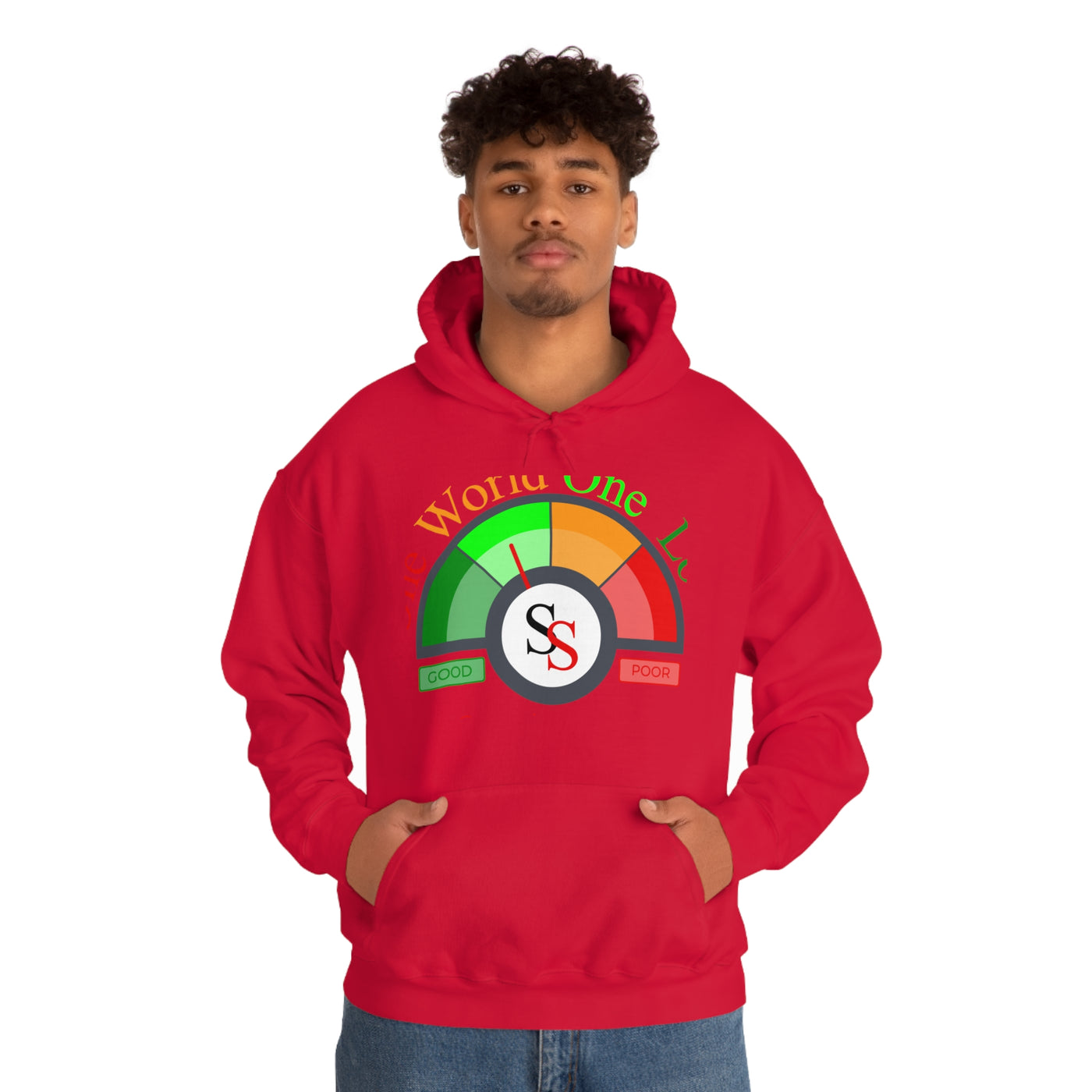 MEN HOODED SWEATSHIRT