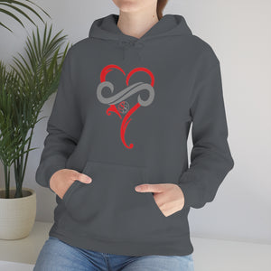 Ladies Hoodie Eternal Hearts