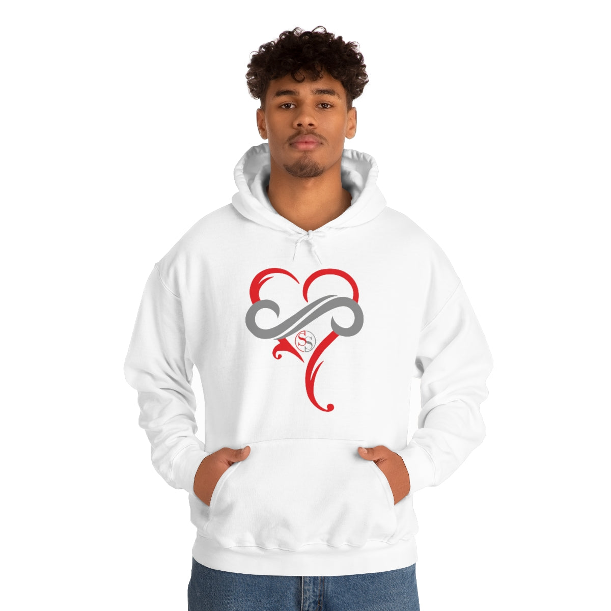 Ladies Hoodie Eternal Hearts