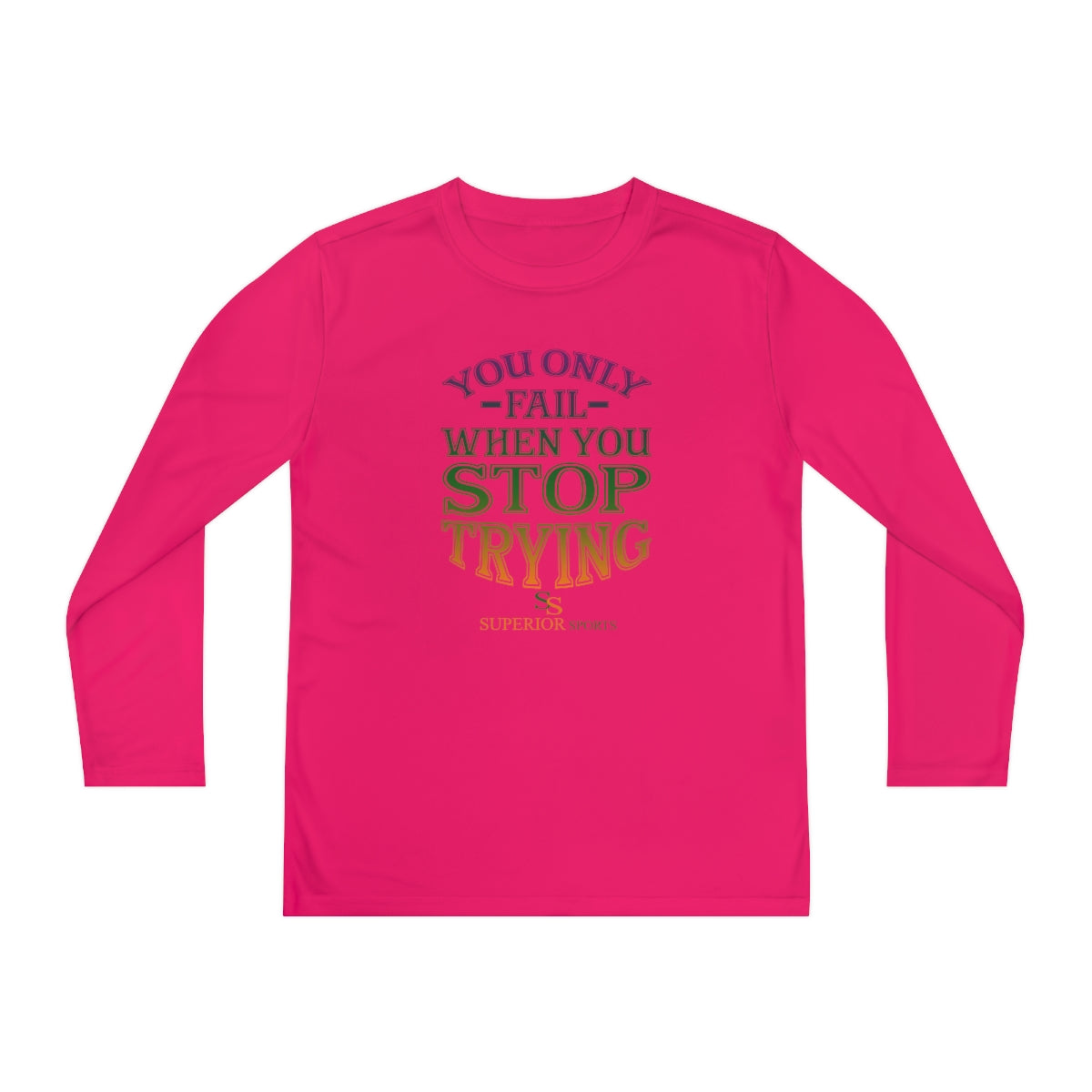 Kids Long Sleeve Competitor Tee