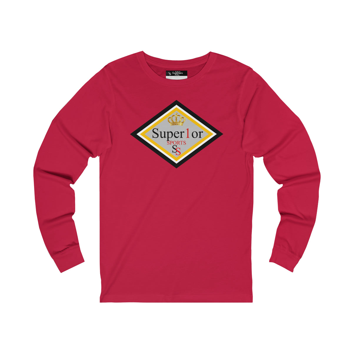 Men Long Sleeve Diamond SS Tee