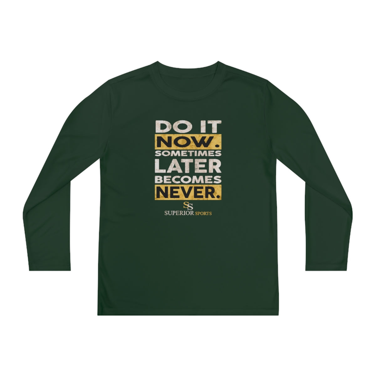Kids Long Sleeve Competitor Tee