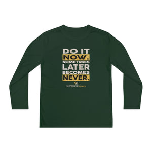 Kids Long Sleeve Competitor Tee