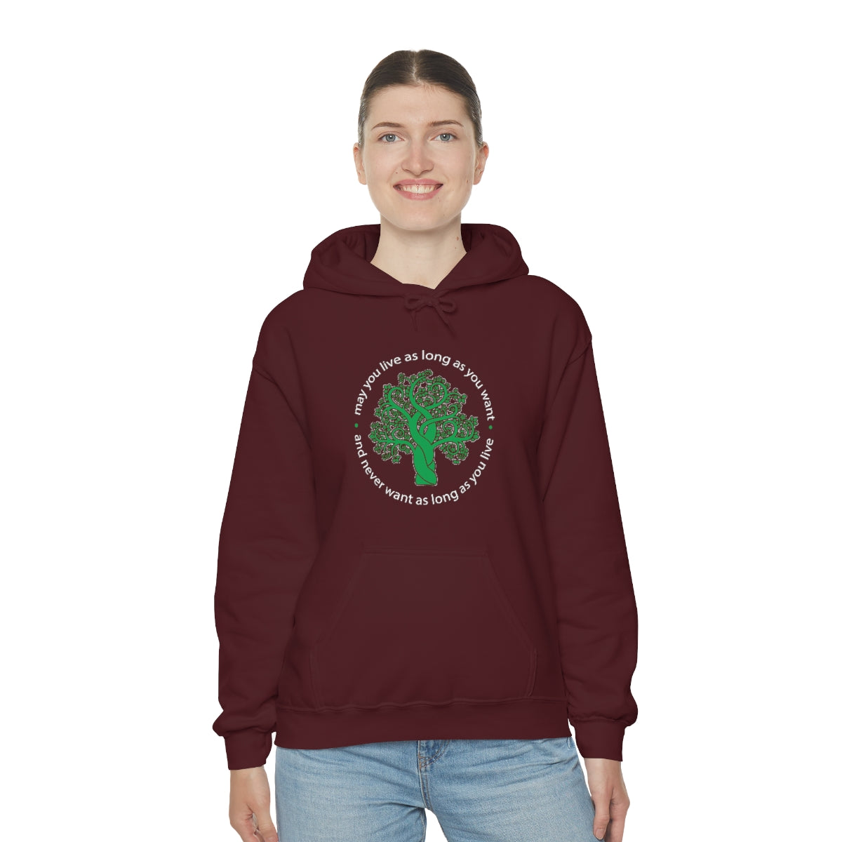 Ladies Hooded Sweatshirt