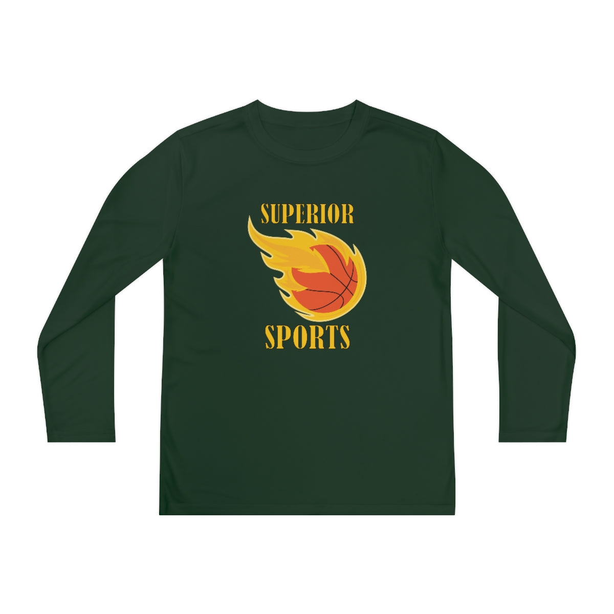 Kids Long Sleeve Sleeve Competitor Tee