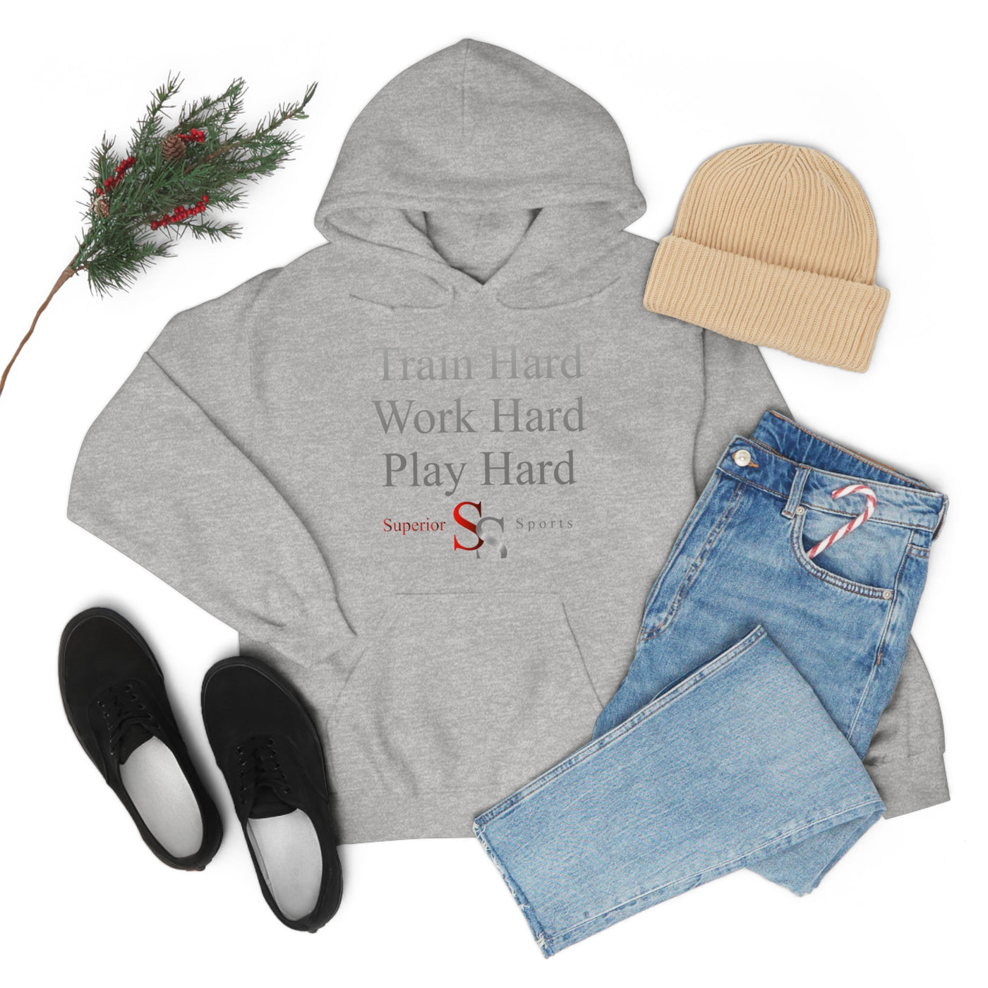 LADIES HOODED SWEATSHIRT