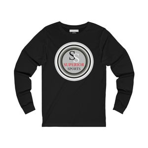 Men Long Sleeve Multi Gray Circles SS  Tee
