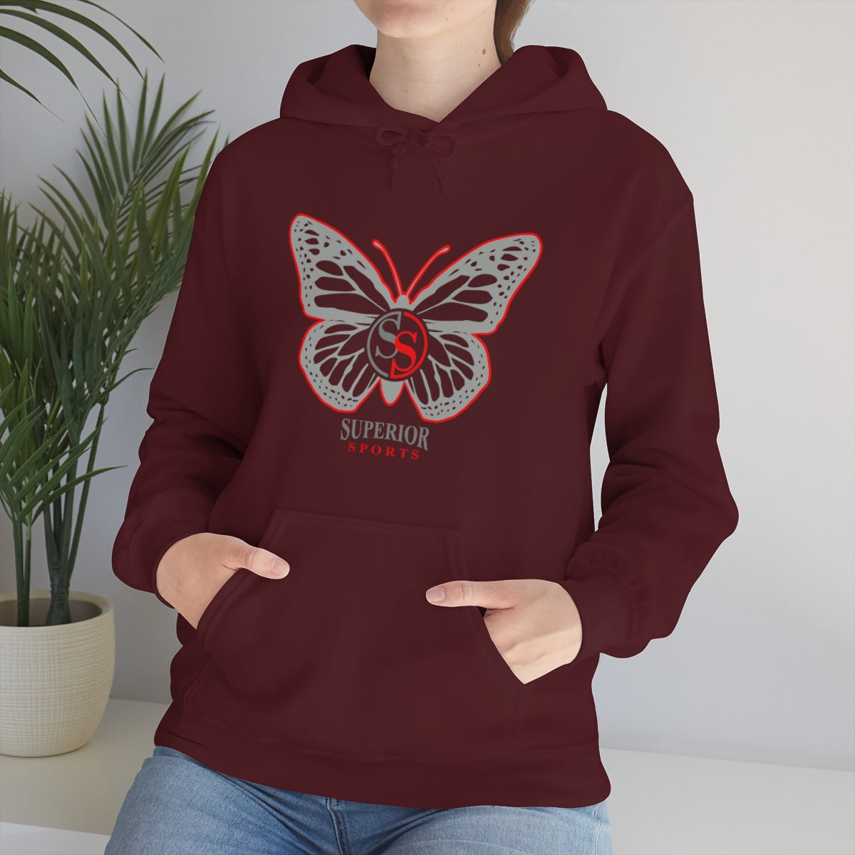Ladies Hooded Sweatshirt