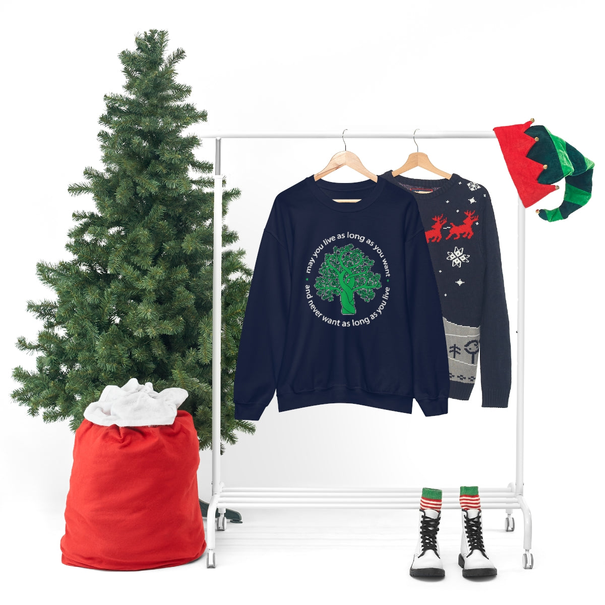 Ladies Sweatshirt Tree of life