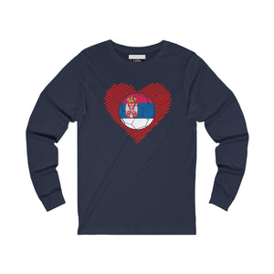 Serbia Long Sleeve Tee