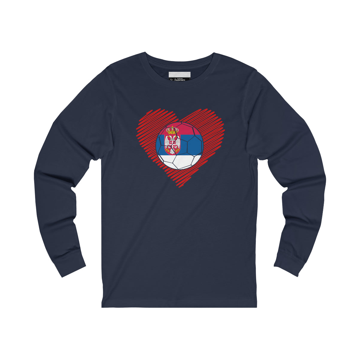 Serbia Long Sleeve Tee