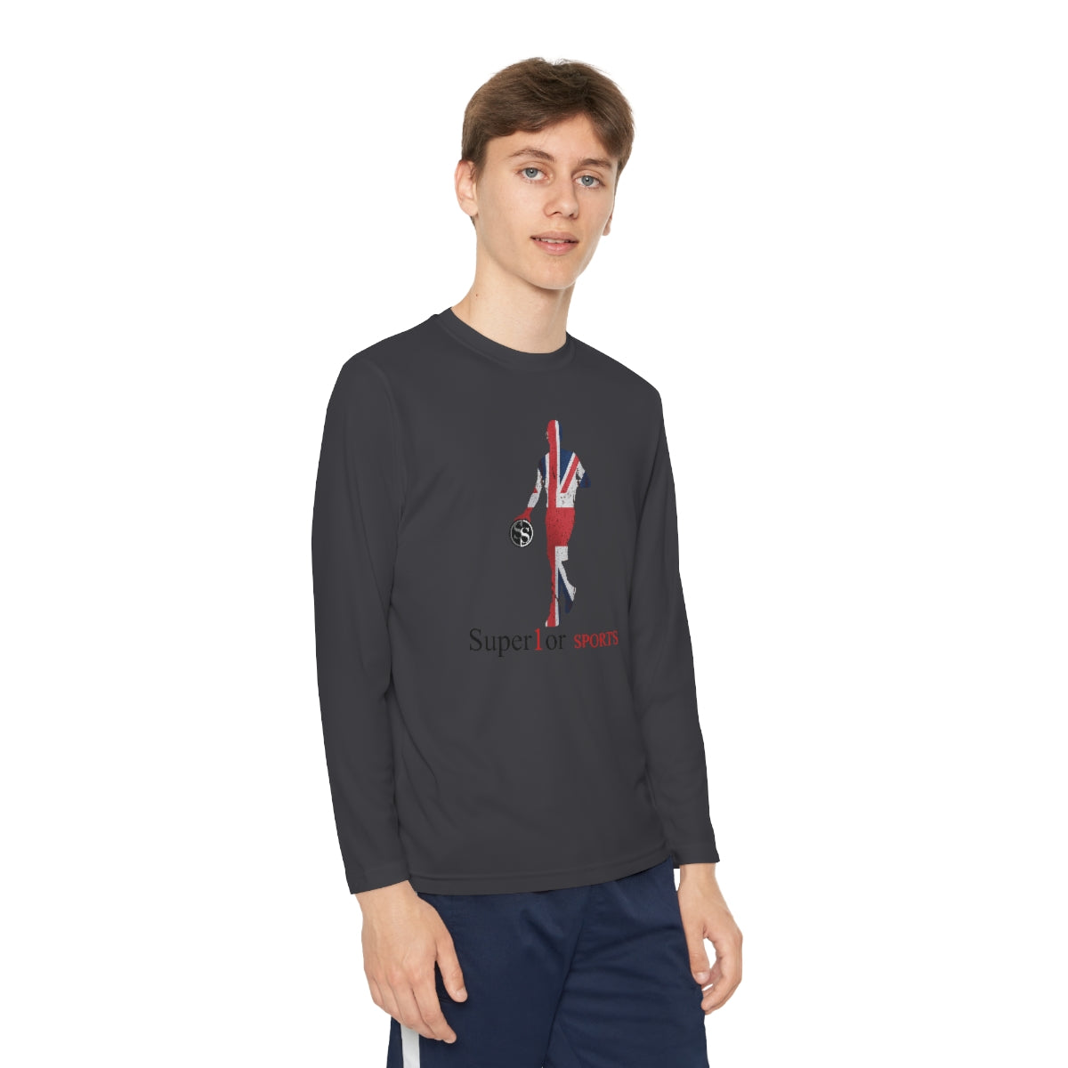 Kids Long Sleeve Competitor Tee
