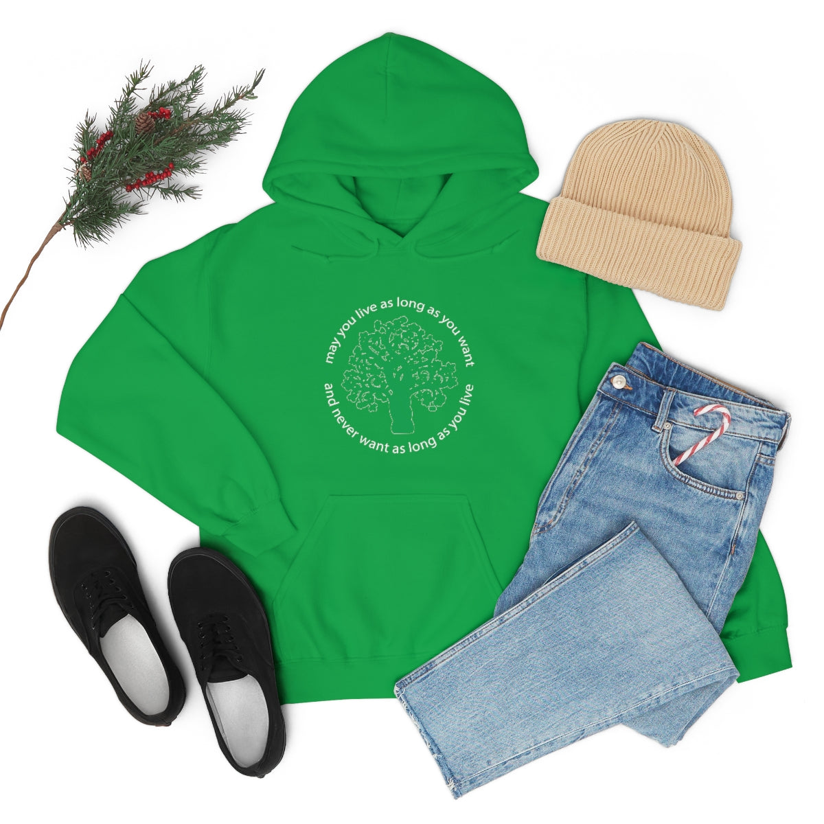 Ladies Hooded Sweatshirt