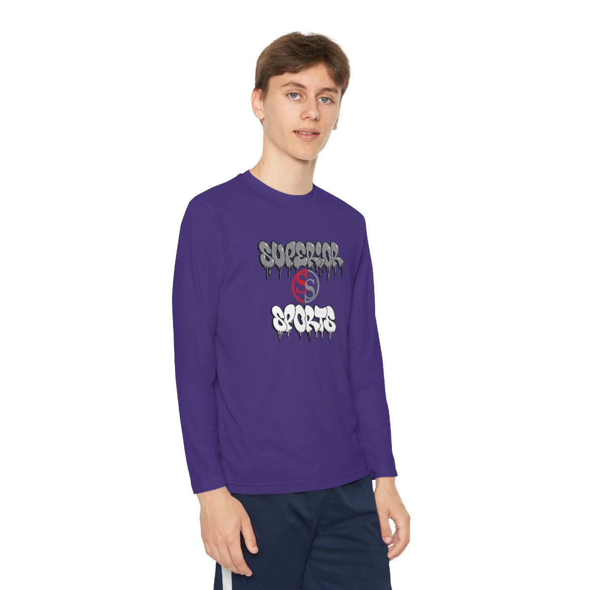 Kids Long Sleeve Competitor Tee