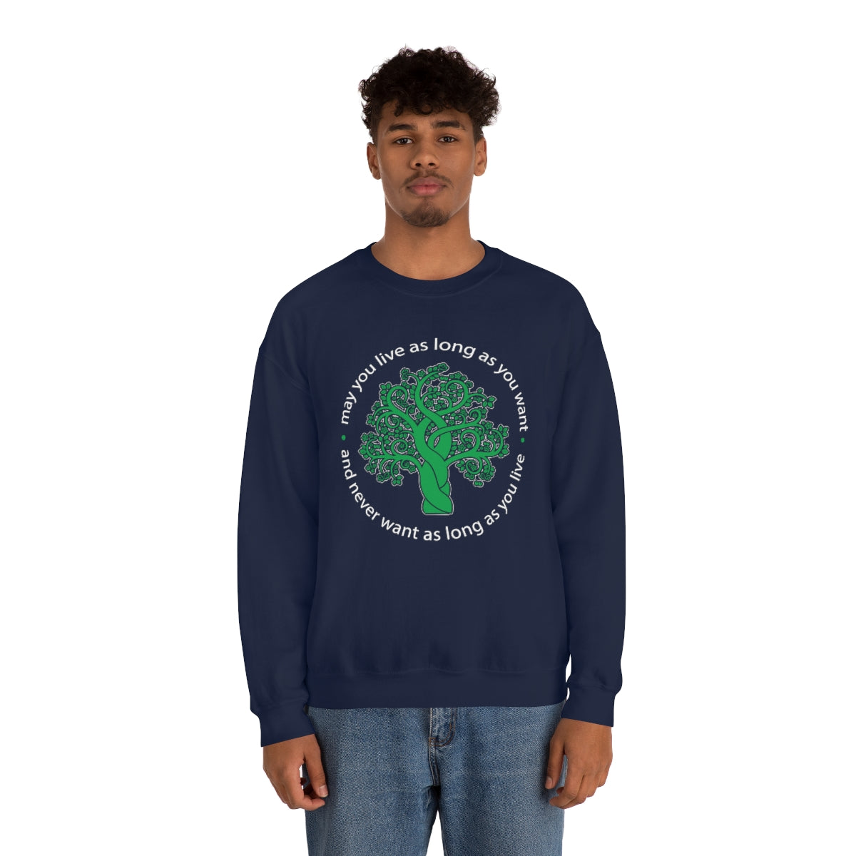 Ladies Sweatshirt Tree of life