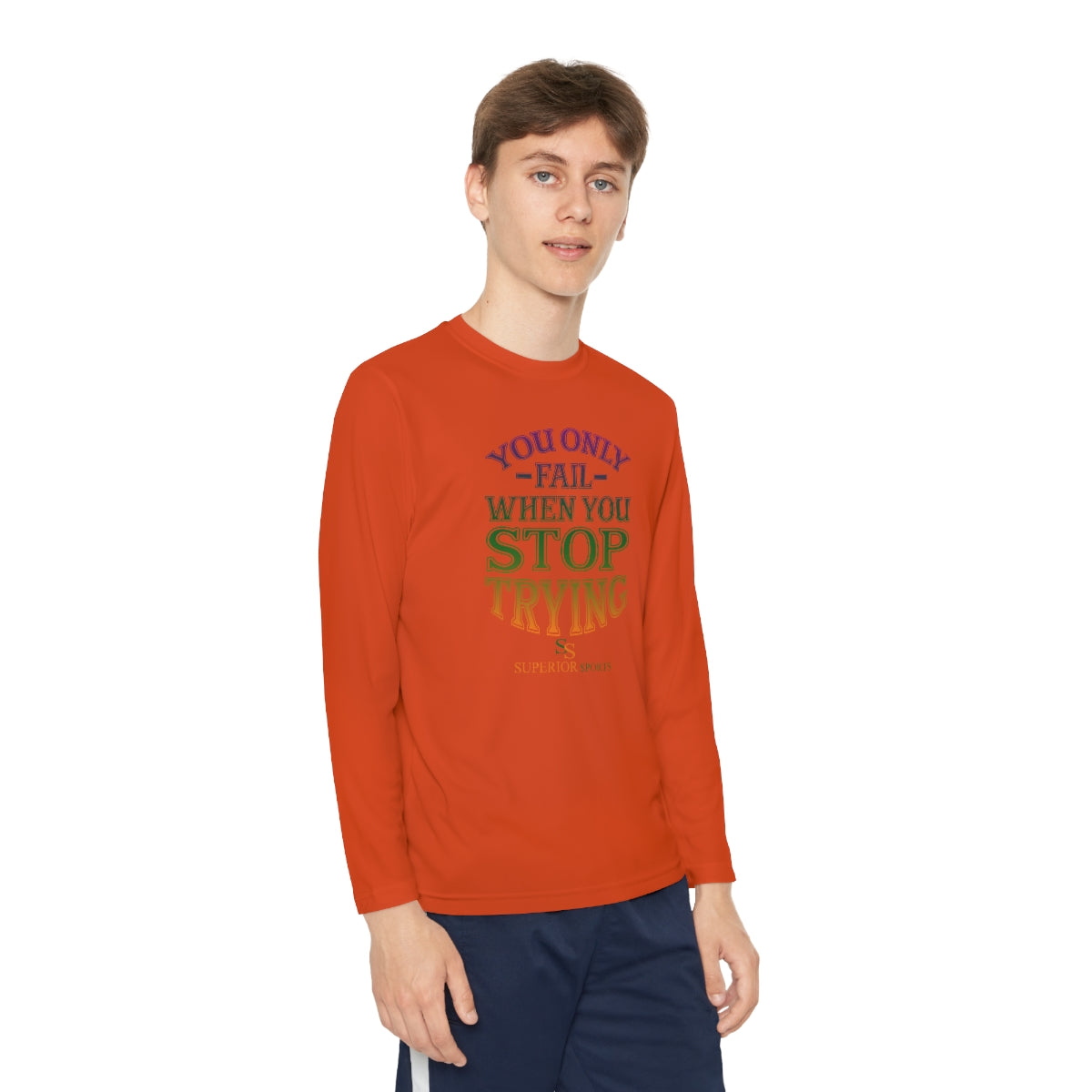 Kids Long Sleeve Competitor Tee