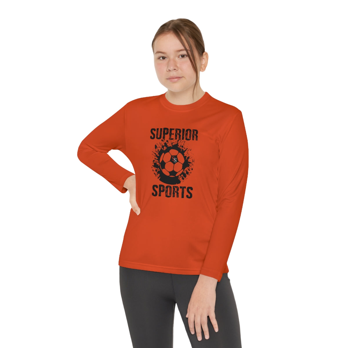 Kids Long Sleeve Competitor Tee