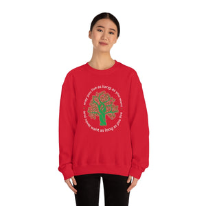 Ladies Sweatshirt Tree of life