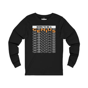 Men Long Sleeve Genius Tee