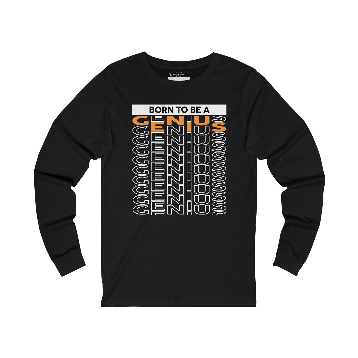 Men Long Sleeve Genius Tee