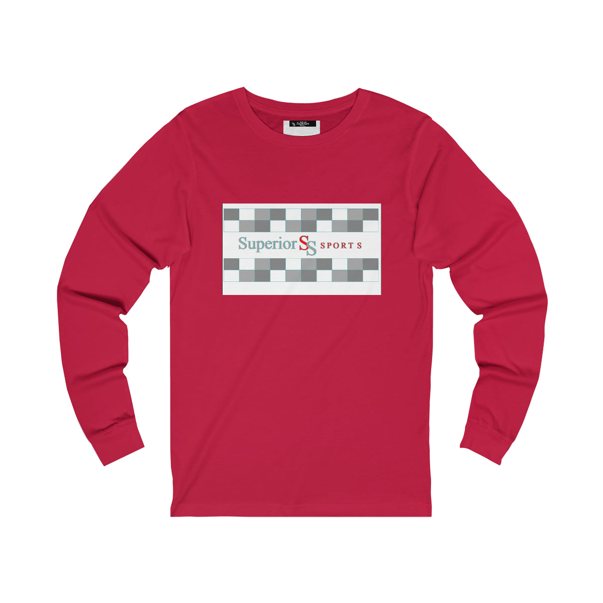 Men Long Sleeve Box Tee