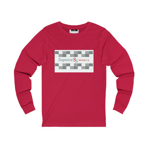 Men Long Sleeve Box Tee