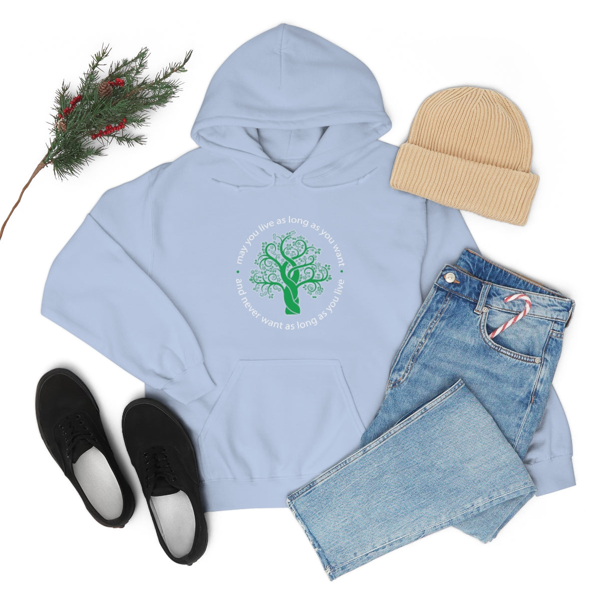 Ladies Hooded Sweatshirt