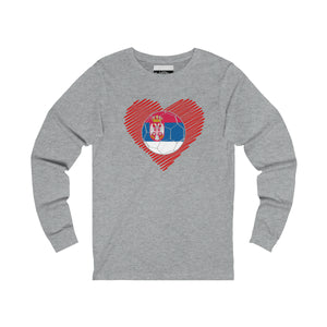 Serbia Long Sleeve Tee