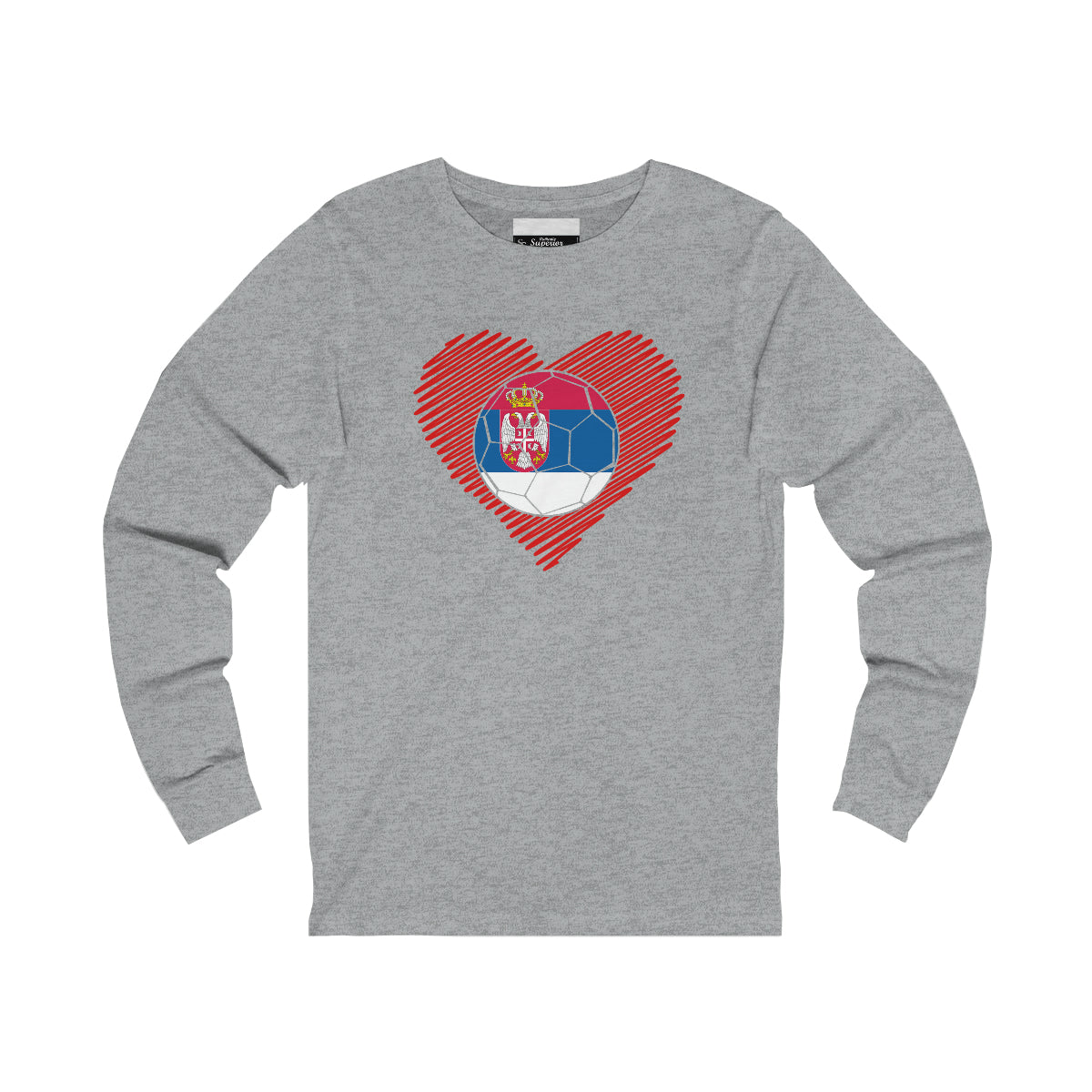 Serbia Long Sleeve Tee