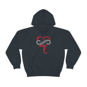 Ladies Hoodie Eternal Hearts