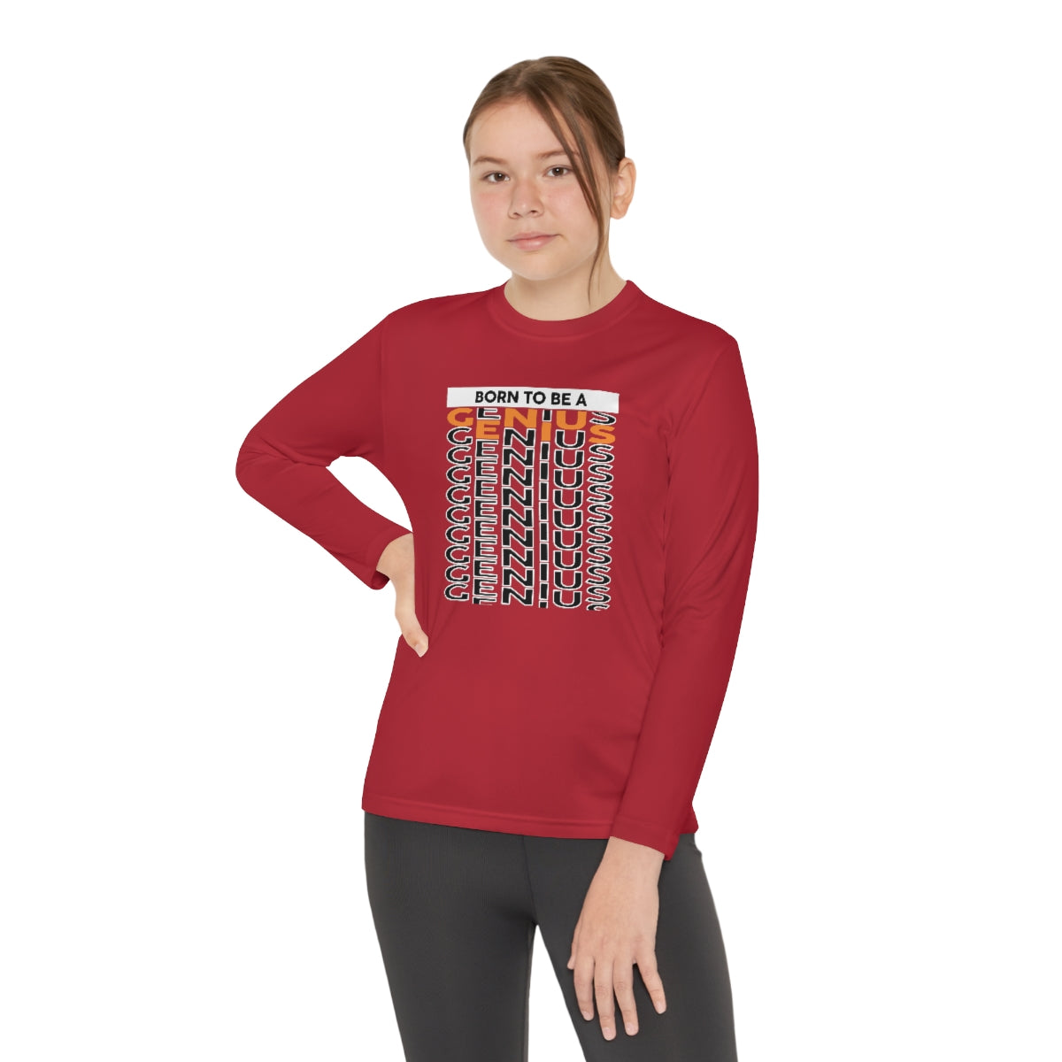 Kids Long Sleeve Sleeve Competitor Tee