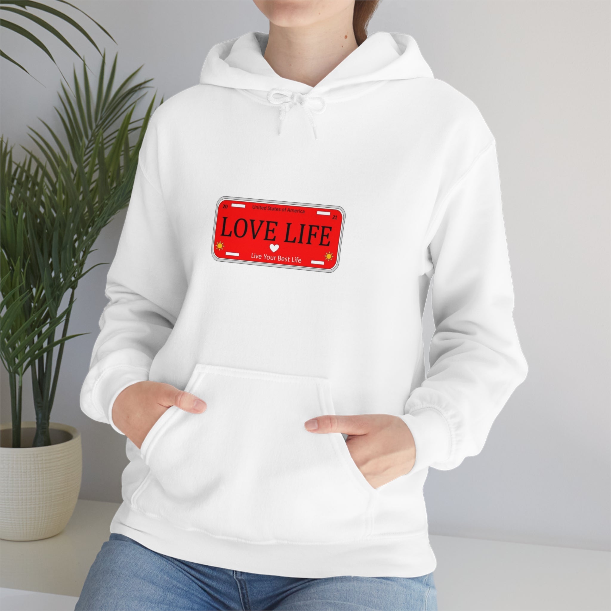 LADIES HOODED SWEATSHIRT