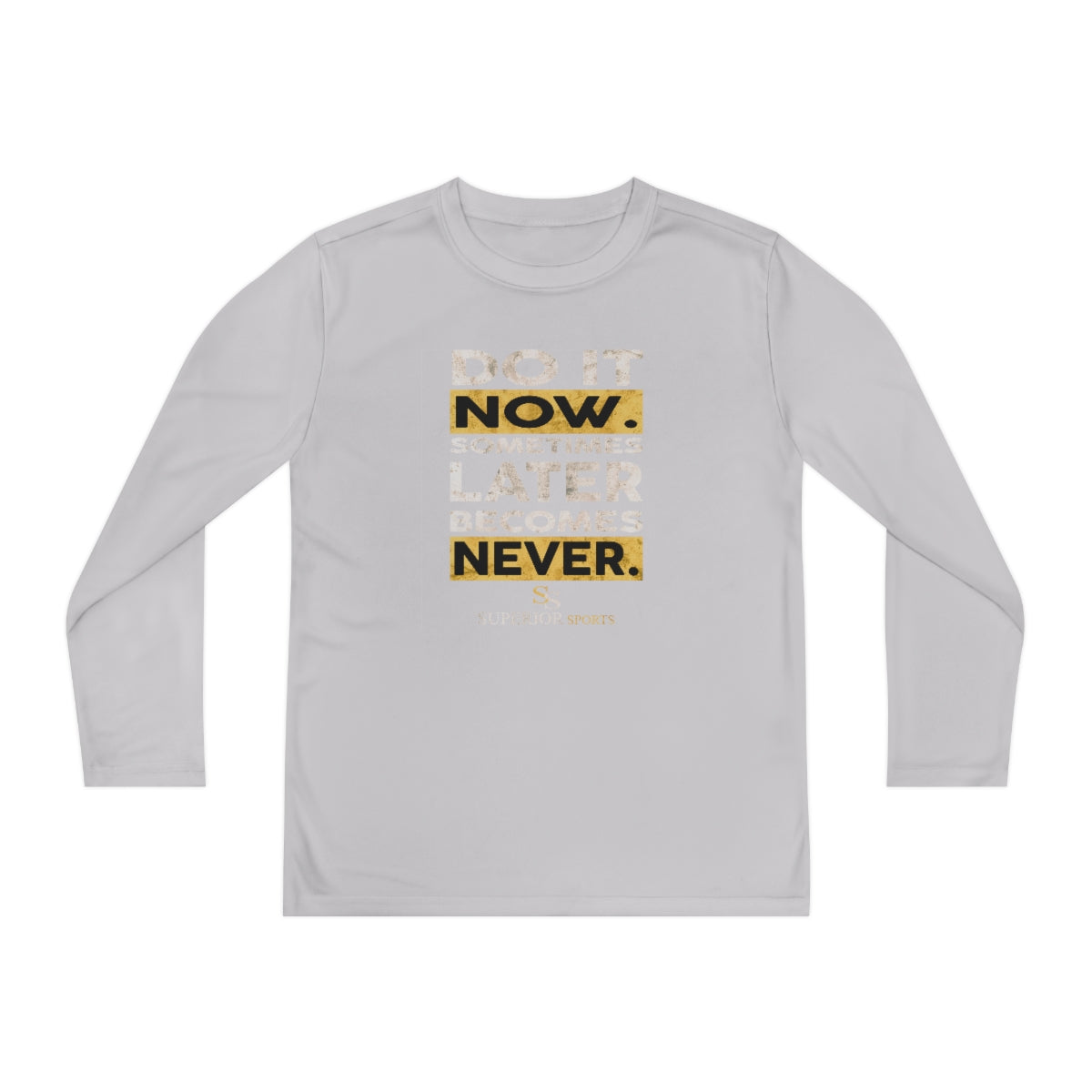 Kids Long Sleeve Competitor Tee