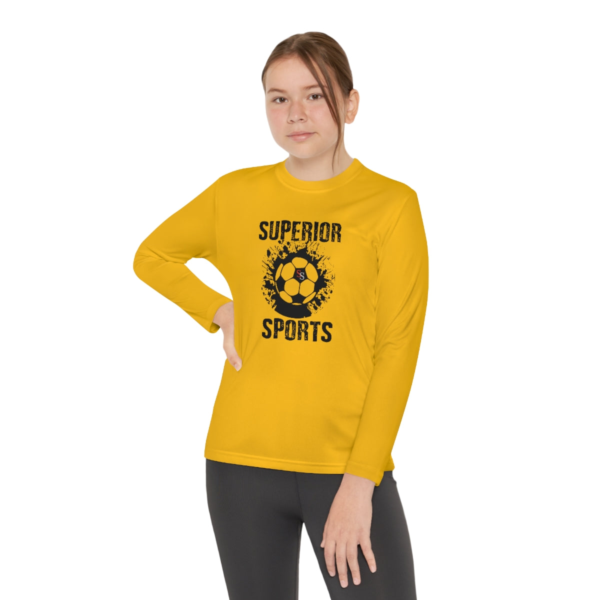Kids Long Sleeve Competitor Tee