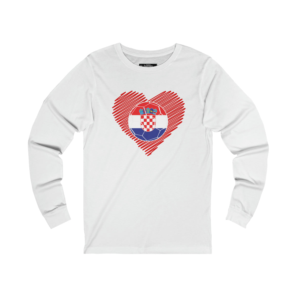 Croatia Long Sleeve Tee