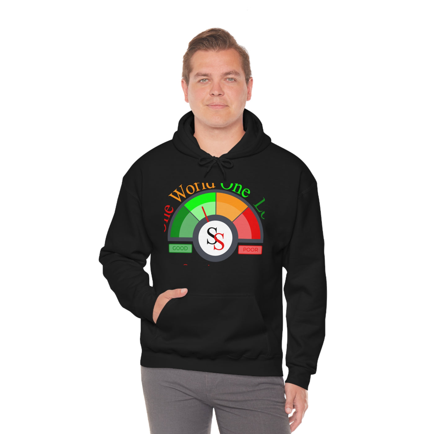 MEN HOODED SWEATSHIRT