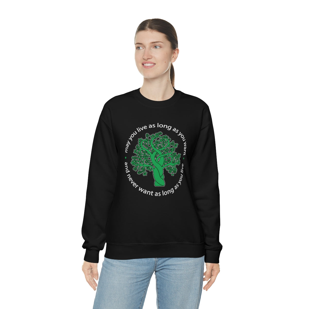 Ladies Sweatshirt Tree of life