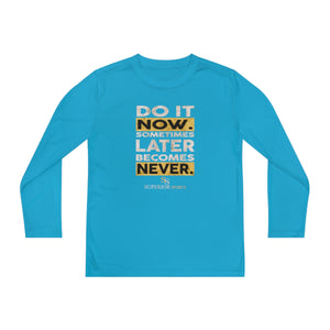 Kids Long Sleeve Competitor Tee