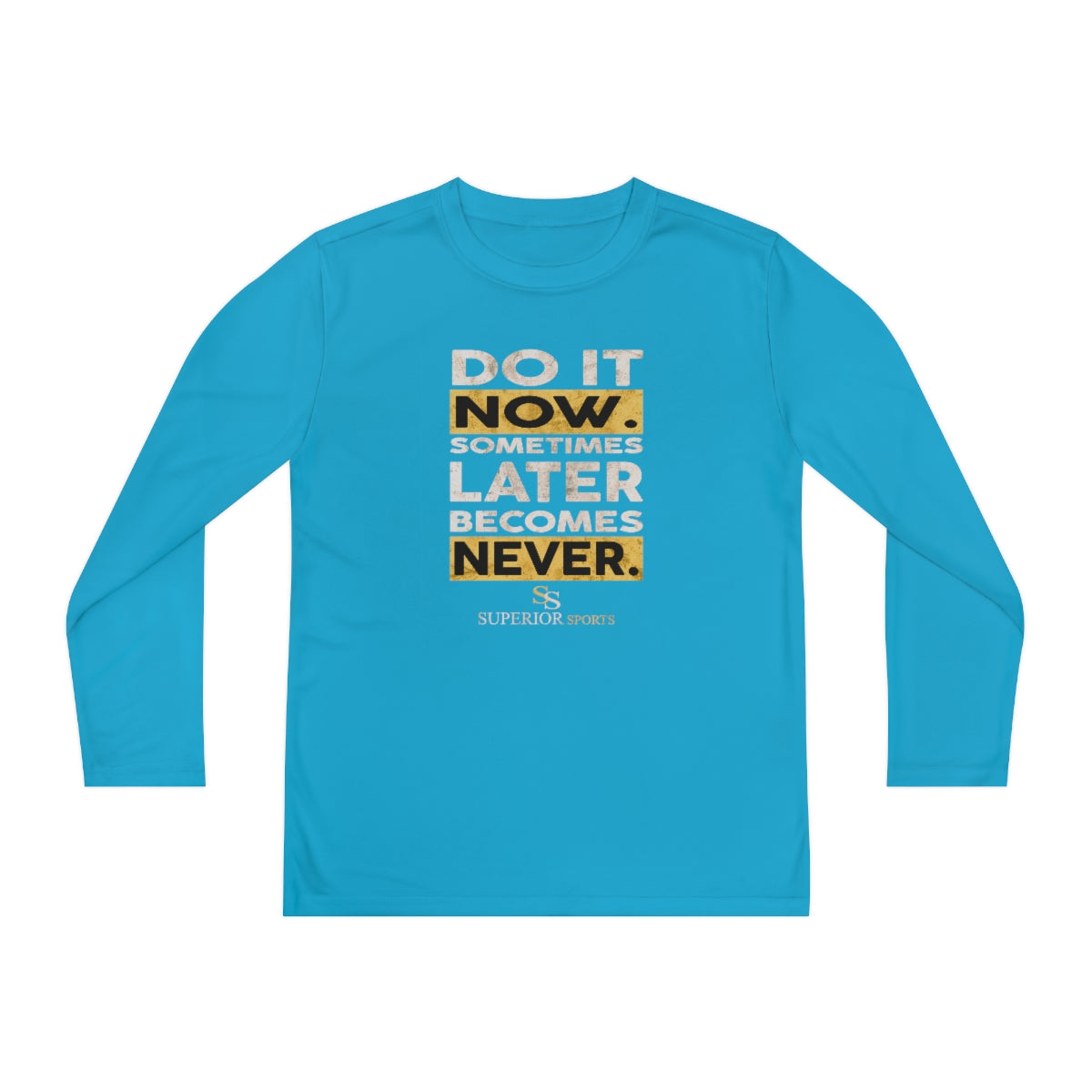 Kids Long Sleeve Competitor Tee