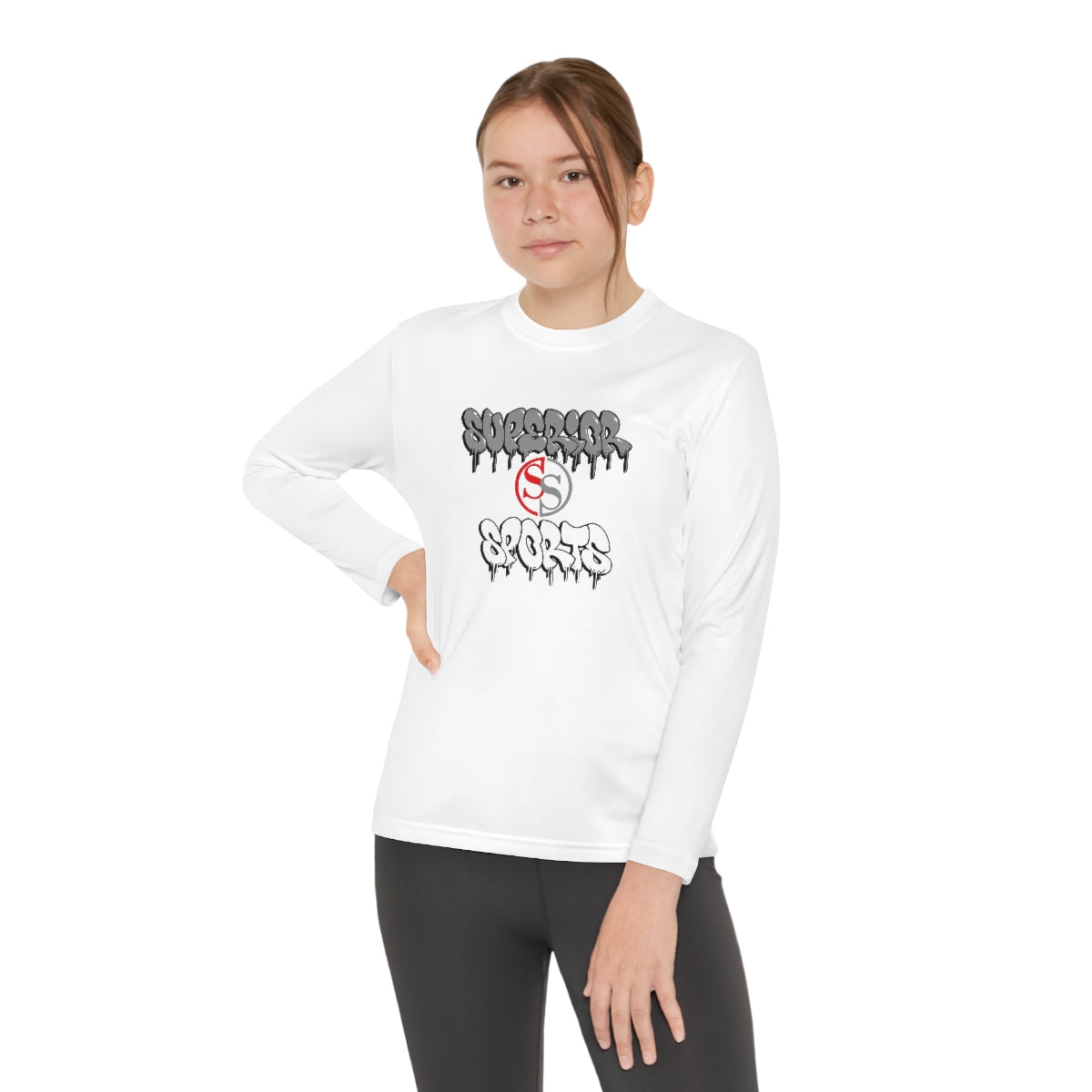 Kids Long Sleeve Competitor Tee
