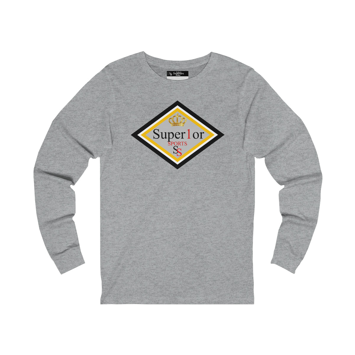 Men Long Sleeve Diamond SS Tee