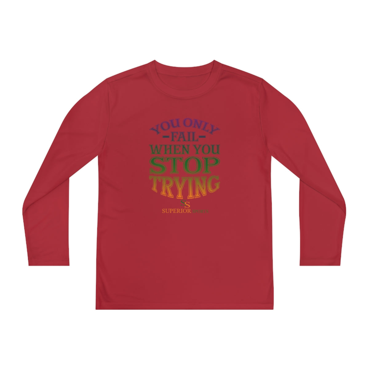 Kids Long Sleeve Competitor Tee